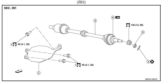 EXCEPT 6M/T : Exploded View