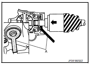 EXCEPT 6M/T : Removal and Installation